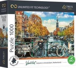 Puzzle Trefl UFT Wanderlust : automne à Amsterdam 1000 pièces