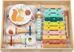 Set d'instruments de musique pour enfants Les Animaux de la Forêt
