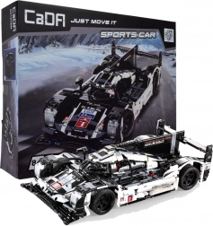 Kit de construction CADA voiture de course 48 cm, noire, 1586 pièces