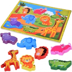 Puzzle en bois Safari