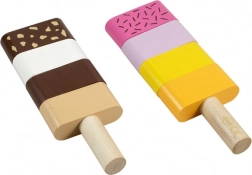 Detoa glaces en bois à empiler