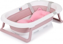 Baignoire pliable pour enfant Isla avec coussin de bain Chipolino – Rose