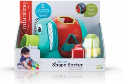 Trieurs de blocs - éléphant Infantino