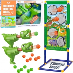 Set de tir dinosaure avec cible
