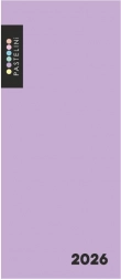 Agenda hebdomadaire 2026 Pastelini violet