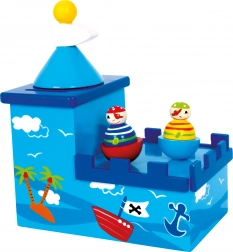 Tirelire musicale en bois Small Foot Olli et Bolli