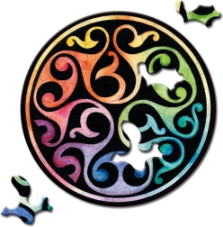 Curiosi puzzle rond mini Picoli – Bourgeon, 33 pièces