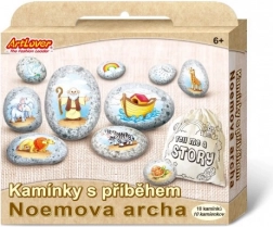 Galets à histoire Arche de Noé ARTLOVER