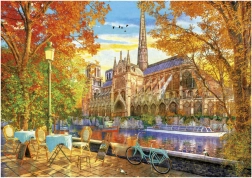 Puzzle Notre-Dame en automne 1000 pièces EDUCA