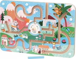 Vilac labyrinthe magnétique avec illustrations de Michelle Carlslund