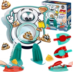 Woopie jeu familial d’adresse Tir de crottes dans les toilettes