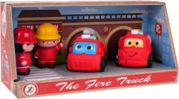 Set de pompiers avec véhicules pour enfants