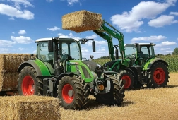 Puzzle SCHMIDT – tracteurs FENDT 724 Vario et FENDT 716 Vario, 100 pièces