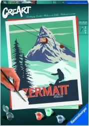 creart zermatt, suisse – peinture par numéros