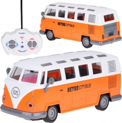Autobus RC rétro avec éclairage – modèle télécommandé RETRO CITY BUS