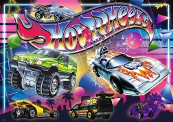 Puzzle TREFL Hot Wheels années 80, 500 pièces