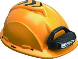 Casque de construction avec lampe