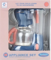 Cafetière pour enfants à piles avec lumière et sons