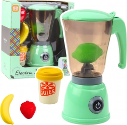 Mixeur Électrique pour Enfants avec Fruits et Tasse - Vert