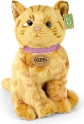 Chat tigré en peluche assis Eco-Friendly 25 cm