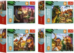 Puzzle miniMAXI 20 pièces - Découvre le monde des dinosaures