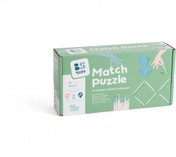 Casse-tête en bâtonnets de bois – jeu logique pour enfants dès 8 ans