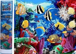 Norimpex Peinture diamant Monde sous-marin 30x40 cm