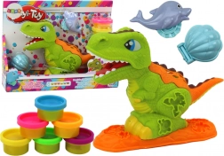 Dinosaurus Pâte à modeler Set 6 couleurs Dauphin Coquille