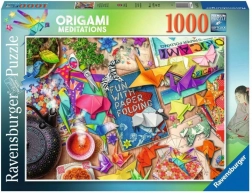 Puzzle Ravensburger Méditation avec Origami 1000 pièces