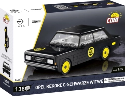 Cobi Opel Rekord C « Schwarze Witwe » (veuve noire) 1:35 – kit de construction de modèle de voiture