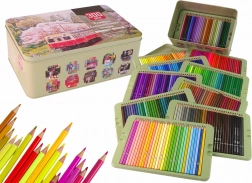 Set du petit artiste: 300 crayons de couleur dans un organiseur