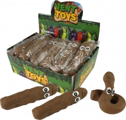 Jouet antistress extensible caca avec yeux