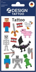 Tatouage Pixel pour enfants