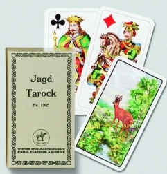 tarots chasse – jeu de cartes pour 4 joueurs, 54 cartes