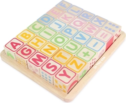 Cubes éducatifs en bois ABC Le Toy Van