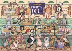 Ravensburger puzzle Digby’s Delicatessen et joyeuse ménagerie 1000 pièces