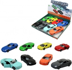 Voiture de sport en métal avec portes ouvrantes