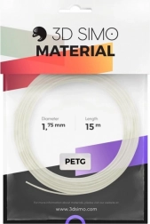 Filament PETG Pro pour stylo 3D et impression 3D blanc 1,75 mm (15 m)