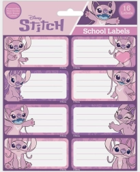Étiquettes pour cahiers Disney Lilo & Stitch Angel