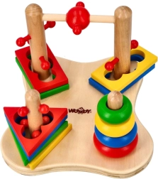 Puzzle moteur 3D en bois