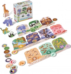 véeéliké puzzle loto – excursion au zoo