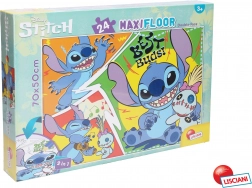 Puzzle maxi recto-verso STITCH 24 pièces