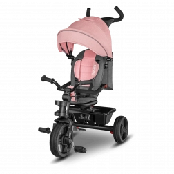 Tricycle 2-en-1 Haari de Lionelo – Bubblegum