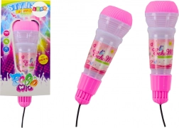 Microphone pour enfants avec effet d’écho, rose ou bleu