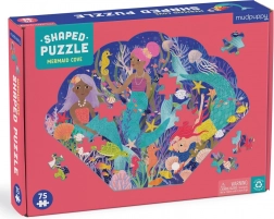 Puzzle en forme de coquillage Baie des sirènes 75 pièces