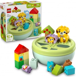 Lego duplo trieur de formes : maisonnette des chiots