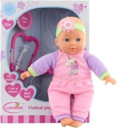 Bébé Docteur avec un Corps Doux à Piles