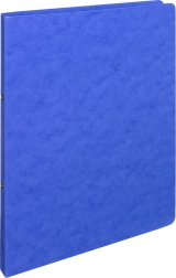 Classeur bleu A4 avec mécanisme à deux anneaux