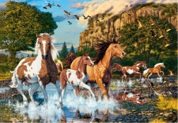 Puzzle 1000 pièces Chevaux