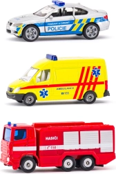 Coffret de véhicules de secours SIKU version tchèque